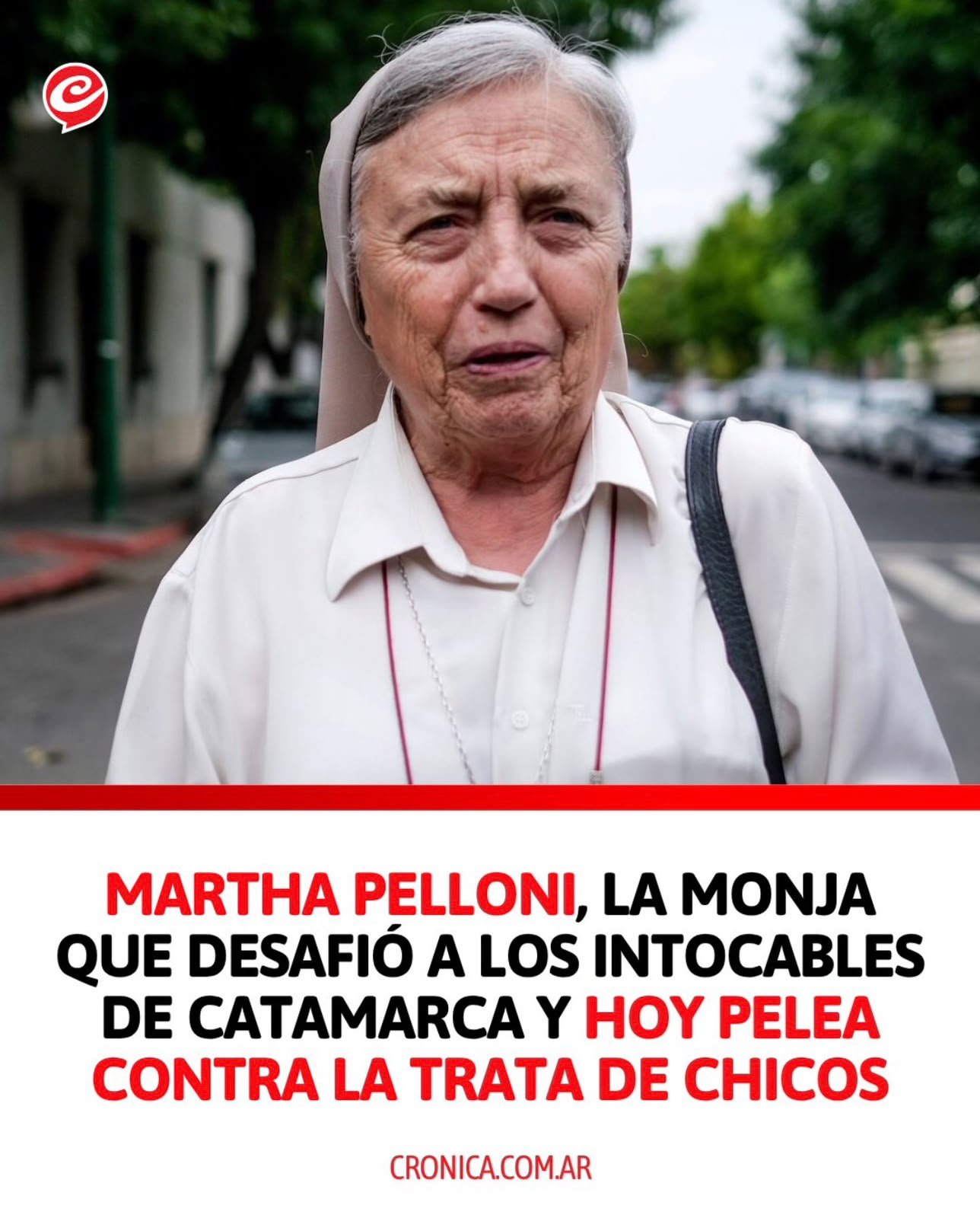 Entrevista de Crónica TV a Martha Pelloni